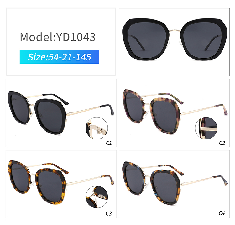 YD1043-lunettes de soleil uv