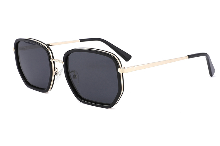 Lunettes de soleil en métal acétate-YD1049T