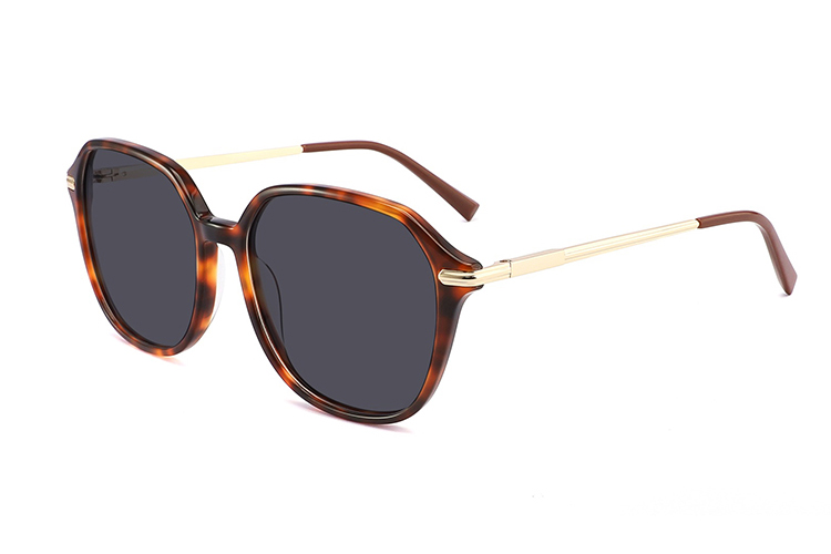 Lunettes de soleil en métal acétate-ZD8819T