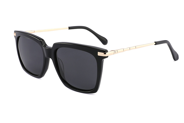 Lunettes de soleil en métal acétate-ZD8813T