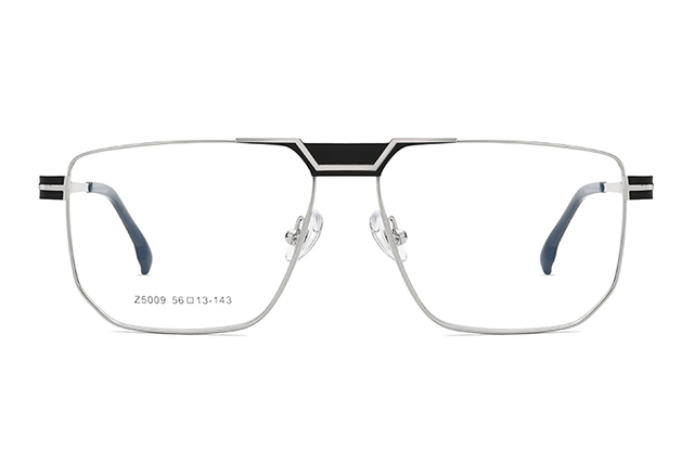 Montures de lunettes en métal en gros HT5009