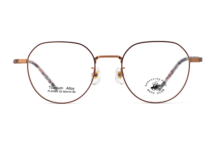 Montures de lunettes en métal en gros 81003