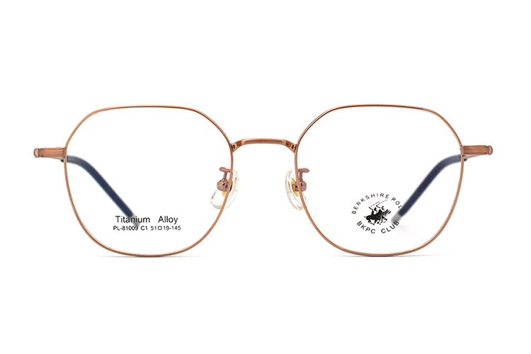 Montures de lunettes en métal en gros 81009