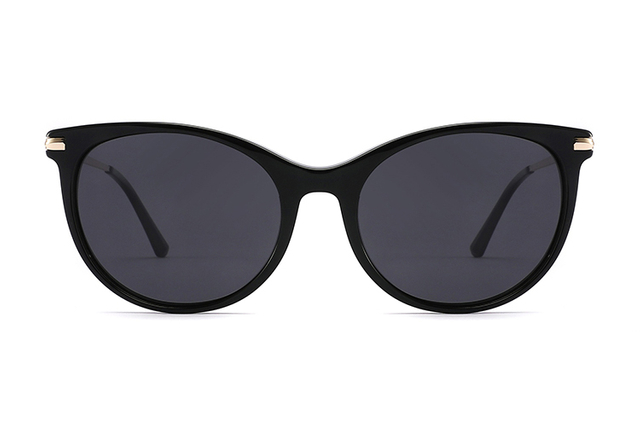 Lunettes de soleil vintage en métal et acétate œil de chat-ZD8829T