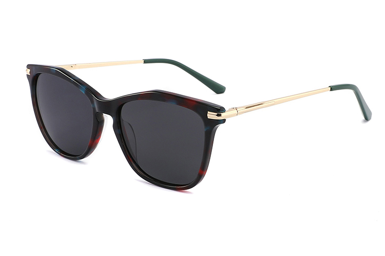 Lunettes de soleil en métal acétate-ZD8830T