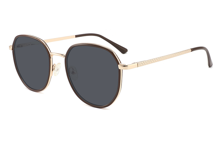 Lunettes de soleil en métal acétate-FG1102T