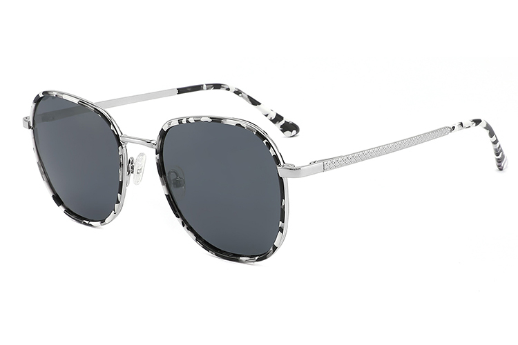 Lunettes de soleil en métal acétate-FG1104T