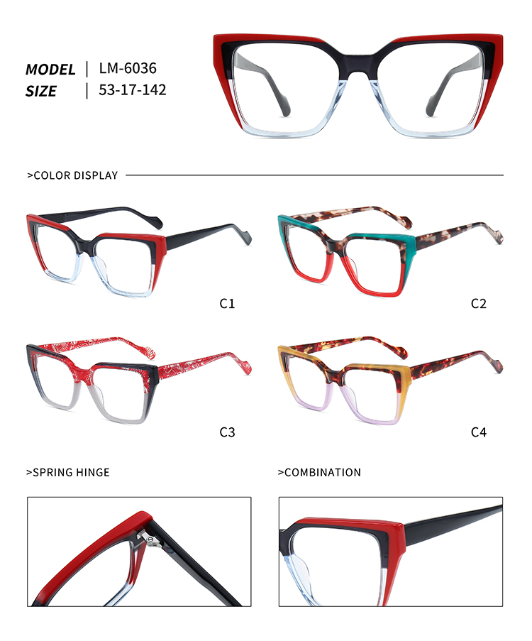 LM-6036 acheter des montures de lunettes