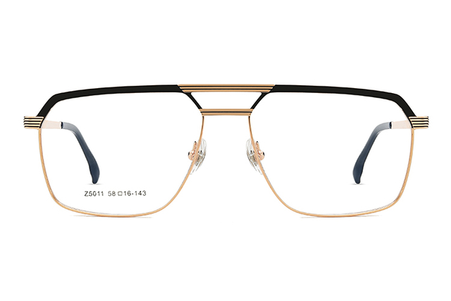 Montures de lunettes en métal, vente en gros, HT5011