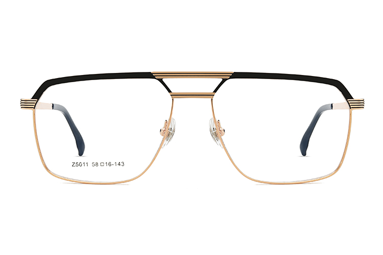 Montures de lunettes en métal, vente en gros, HT5011