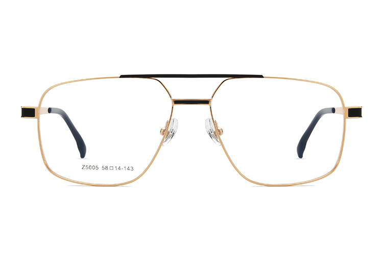 Monture de lunettes en métal en gros HT5005