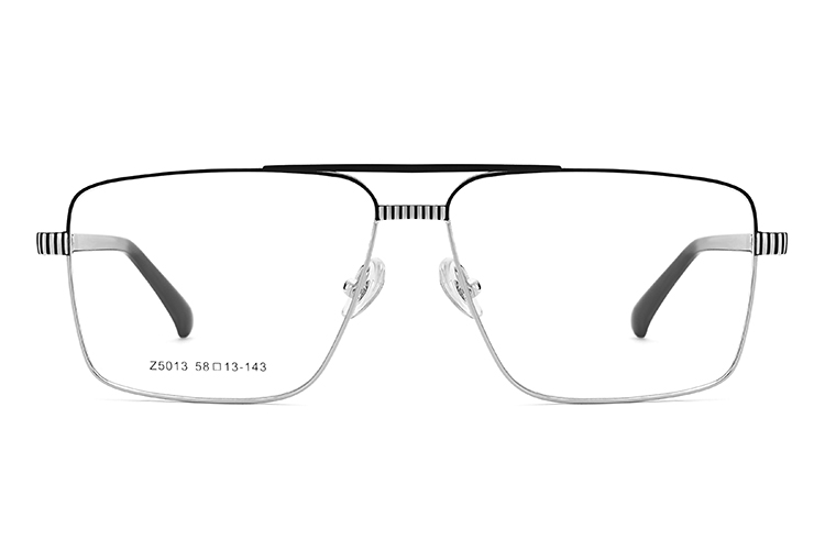 Montures de lunettes en métal en gros HT5013