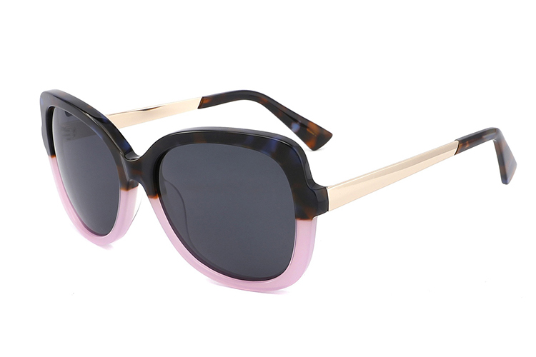 Lunettes de soleil en métal acétate-YD1045T