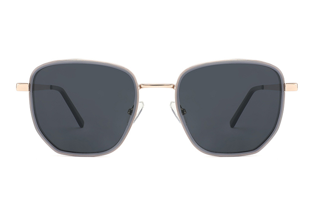 Lunettes de soleil en métal acétate-FG1072T