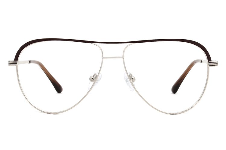Montures de lunettes en métal en gros WX21010