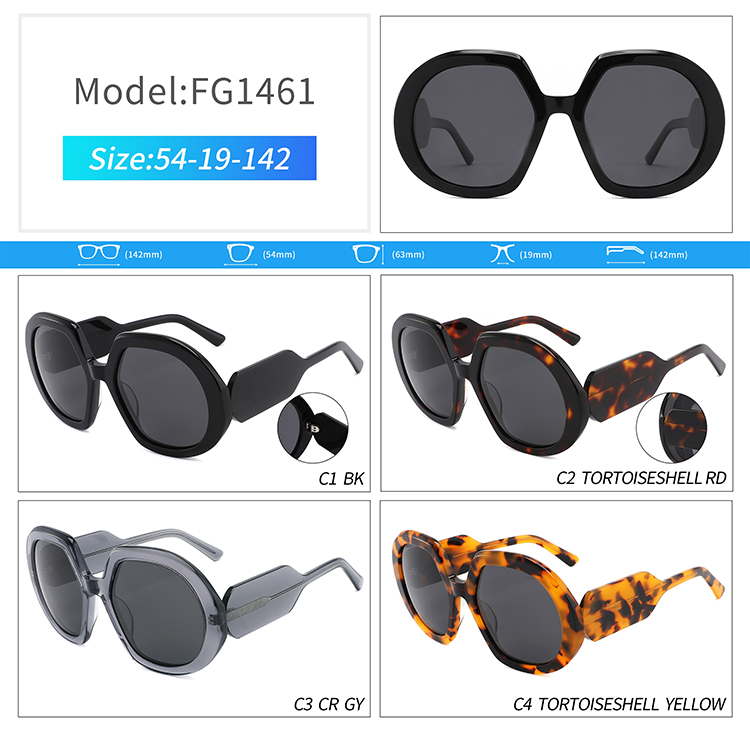FG1461-lunettes de soleil homme luxe polaris&eacute;es