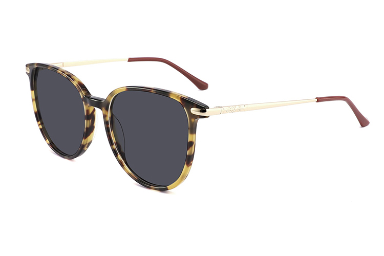 Lunettes de soleil en métal acétate-ZD8816T