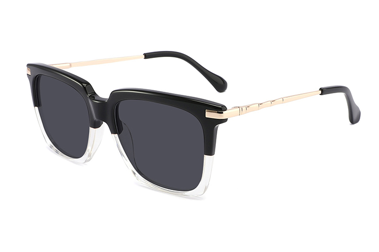 Lunettes de soleil en métal acétate-ZD8813T