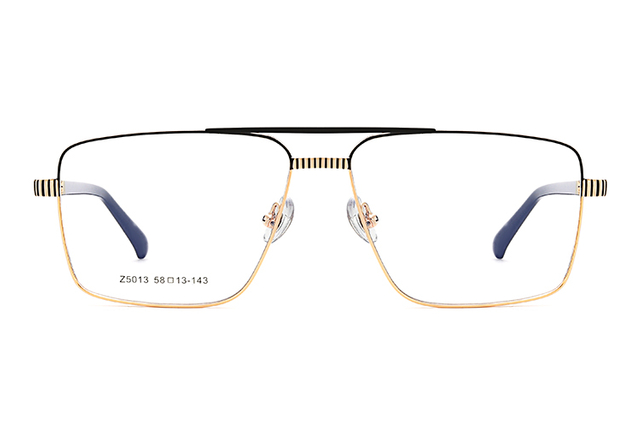 Montures de lunettes en métal en gros HT5013