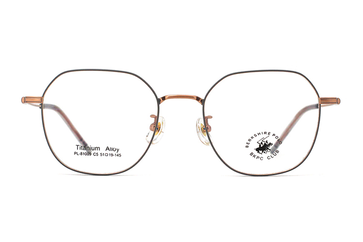 Montures de lunettes en métal en gros 81009