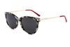 Lunettes de soleil en métal acétate-ZD8829T