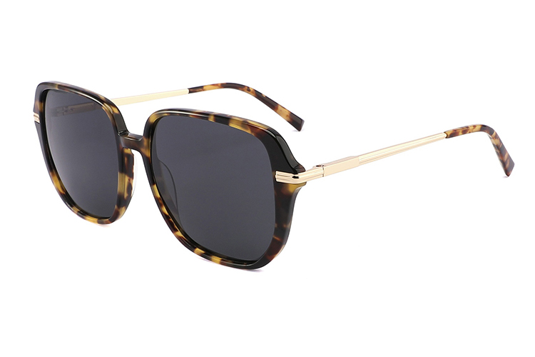 Lunettes de soleil en métal acétate-ZD8820T