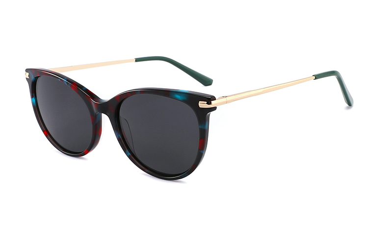 Lunettes de soleil en métal acétate-ZD8829T