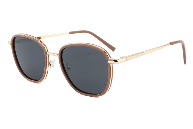 Lunettes de soleil en métal acétate-FG1071T