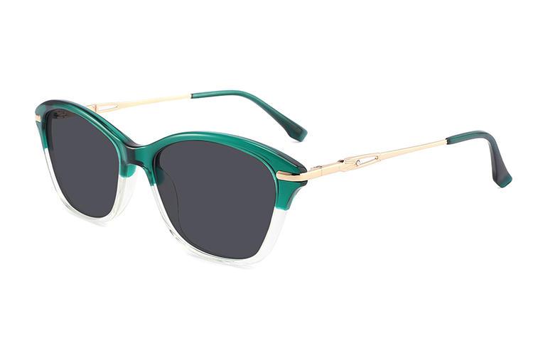 Lunettes de soleil en métal acétate-ZD8811T