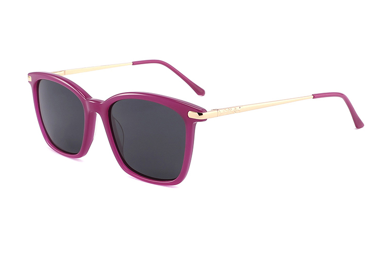Lunettes de soleil en métal acétate-ZD8815T
