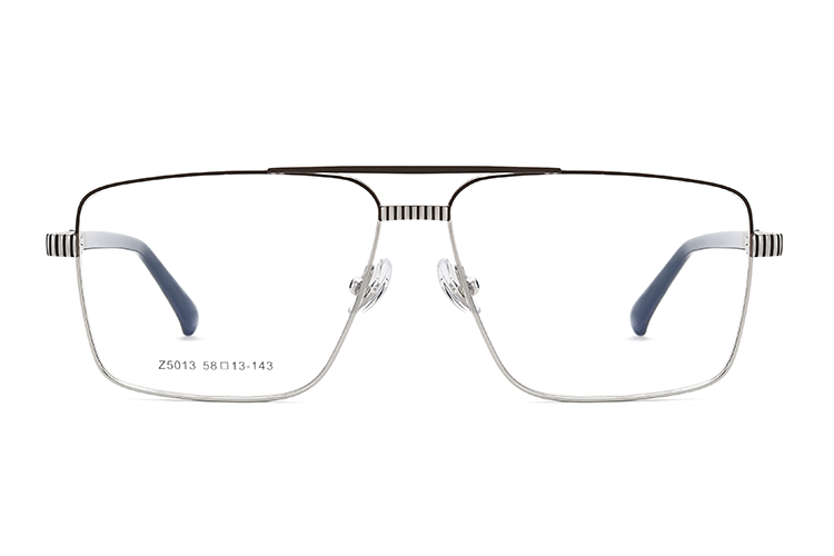 Montures de lunettes en métal en gros HT5013