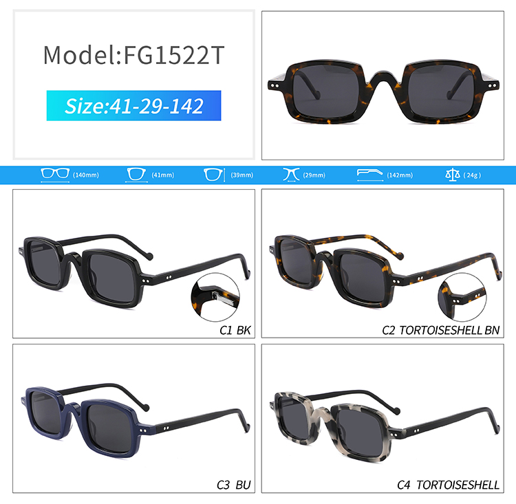 FG1522-lunettes de soleil femme ac&eacute;tate