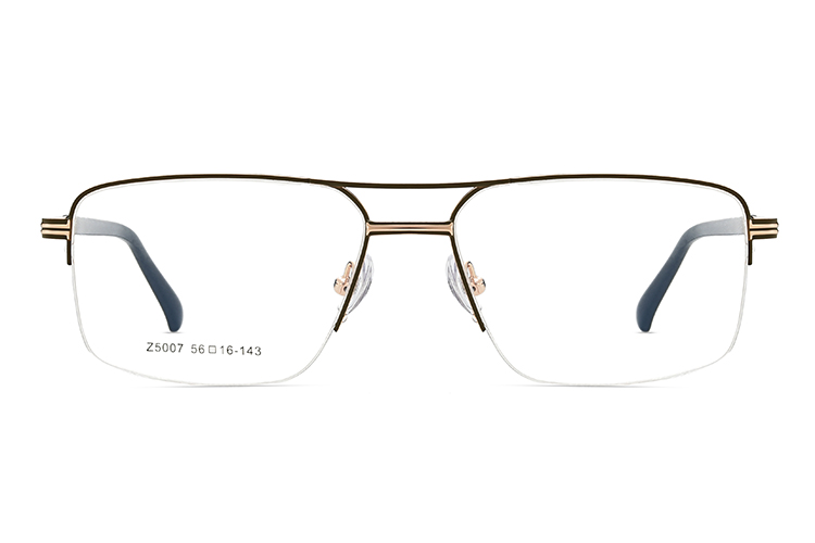 Monture de lunettes en métal en gros HT5007