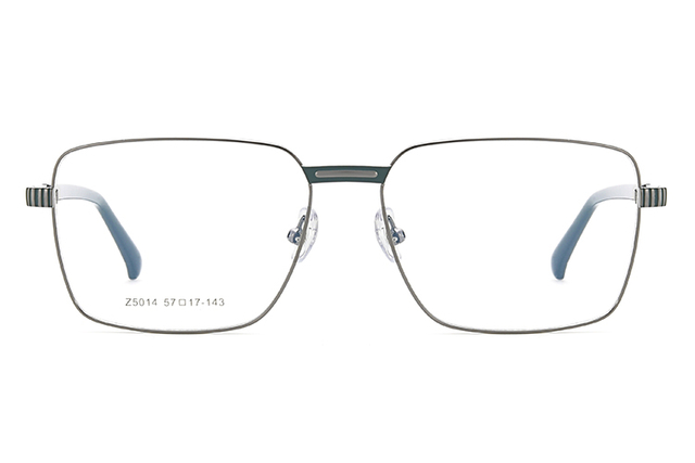 Montures de lunettes en métal, vente en gros, HT5014