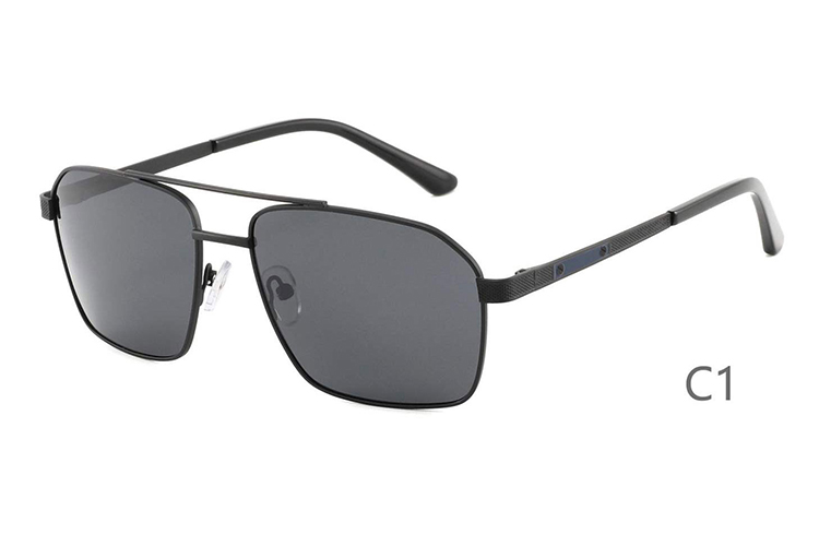 Lunettes de soleil en métal-6283