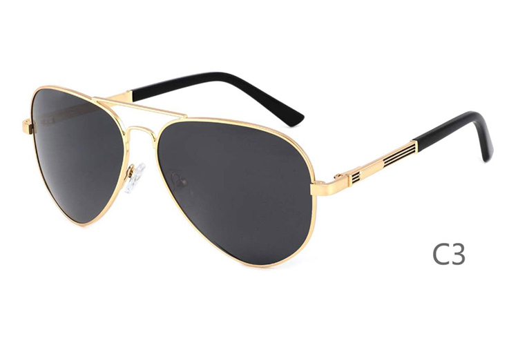 Lunettes de soleil en métal-6301