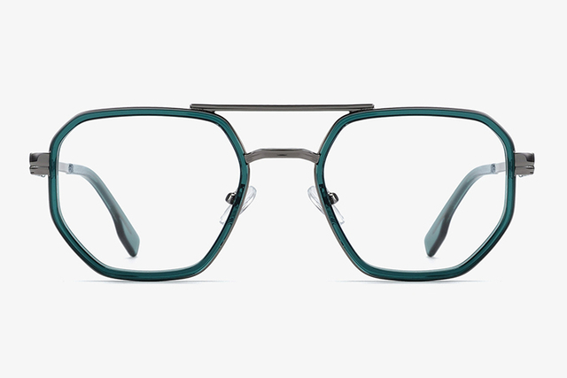 Montures de lunettes en métal en gros 4582H 