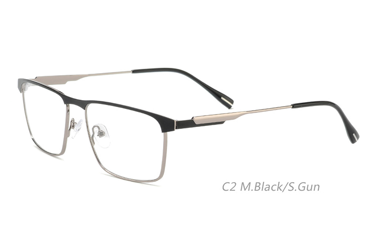 Montures de lunettes en métal en gros 4654