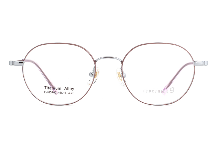 Montures de lunettes en métal en gros 83702