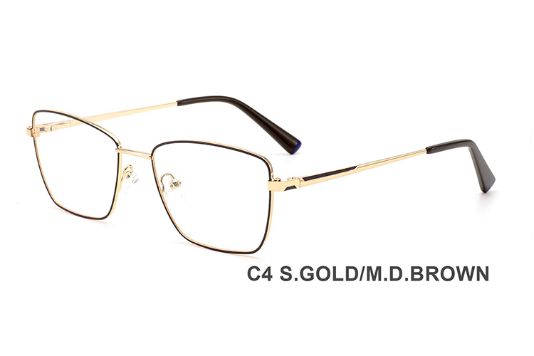 Montures de lunettes en métal en gros H8345A