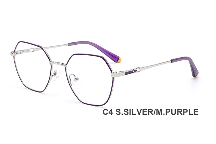 Montures de lunettes en métal en gros H8332A