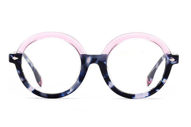 Lunettes rondes en acétate