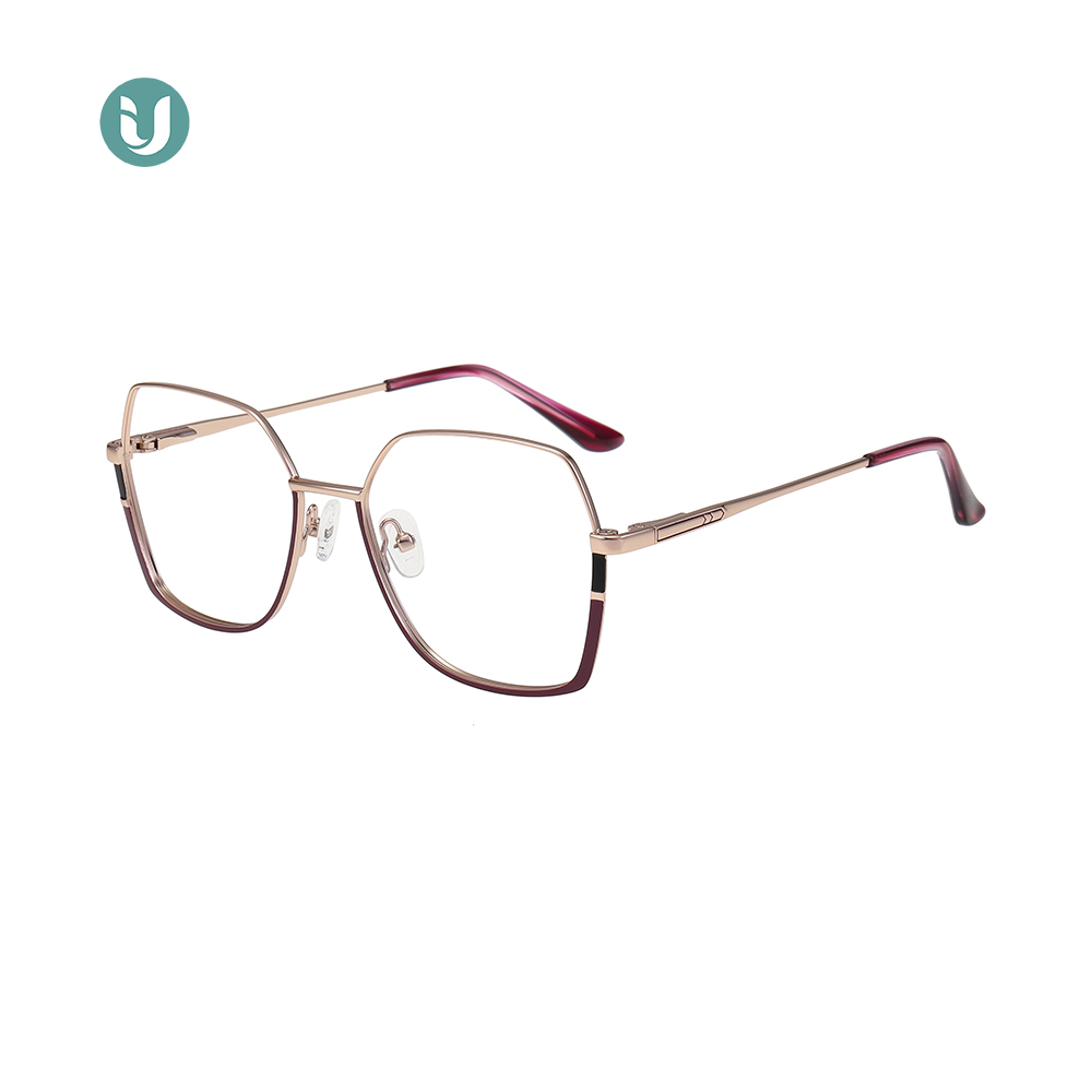 Montures de lunettes en métal en gros LM1009