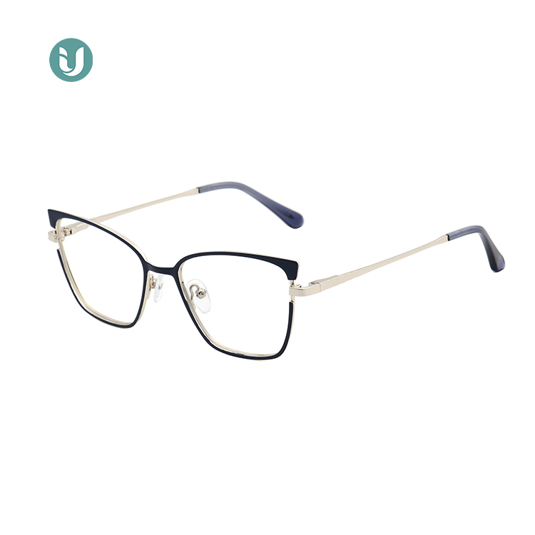 Montures de lunettes en métal en gros WX21019