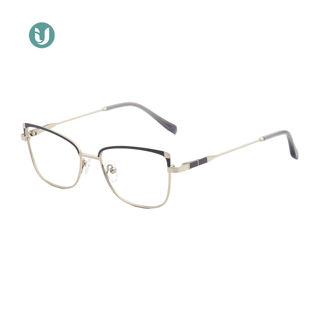 Montures de lunettes en métal en gros WX21021