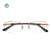 Montures de lunettes en titane en gros 66318