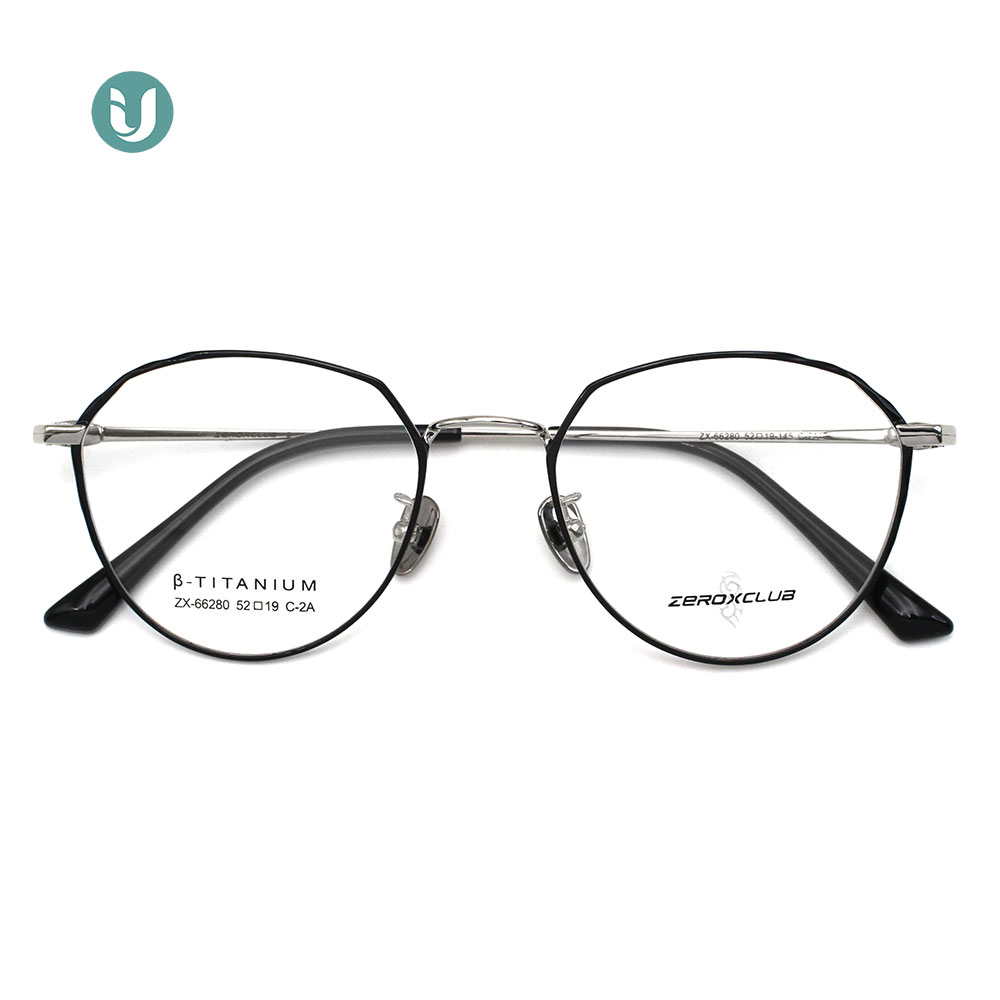 Montures de lunettes en titane en gros 66280