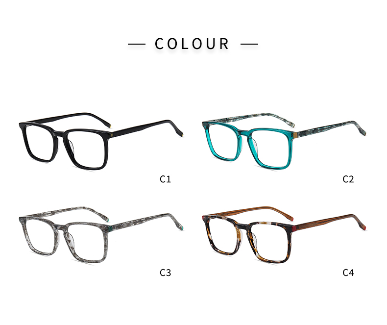 Lunettes en ac&eacute;tate vintage_color