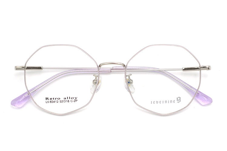 Lunettes en m&eacute;tal - Violet