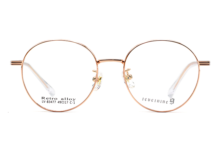 Montures de lunettes en métal en gros 83477